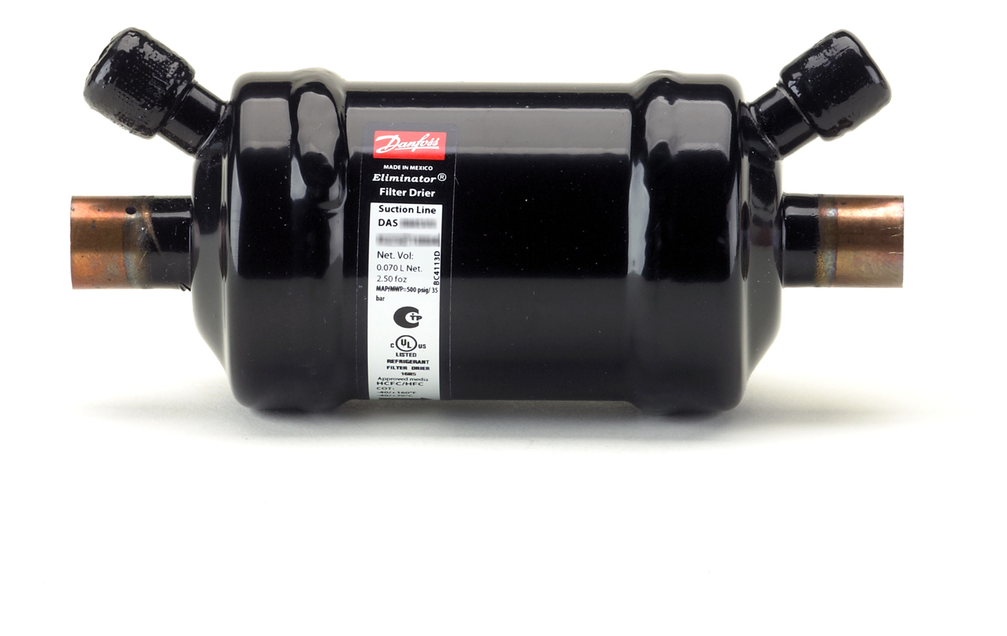 Drier 1/2" Solder DAS 084S-VV Burnout