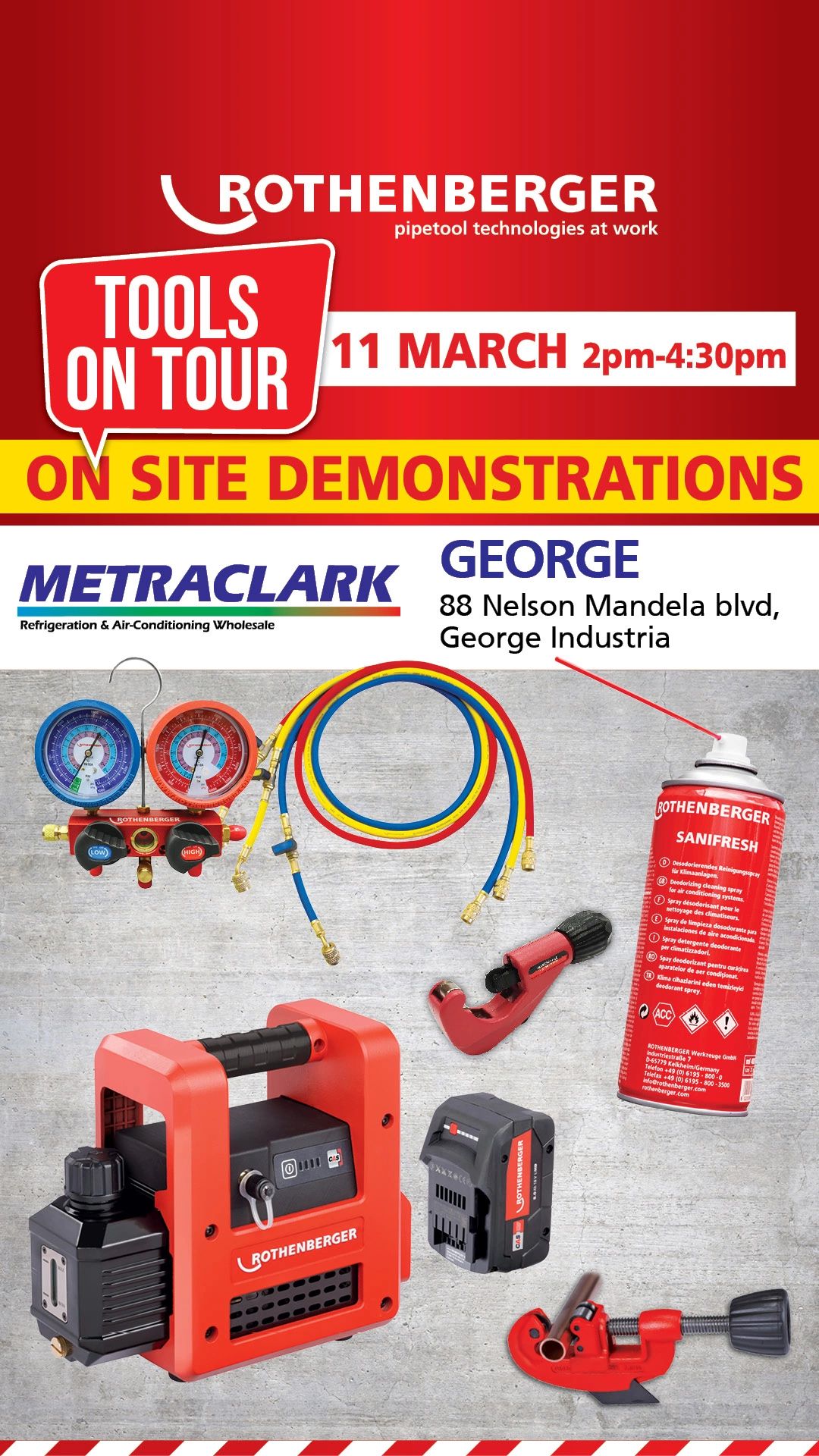 Rothenberger On Site Demonstrations -11 March Metraclark George Branch