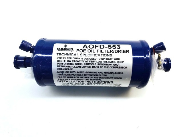 Drier Oil Filter 3/8" AOFD553