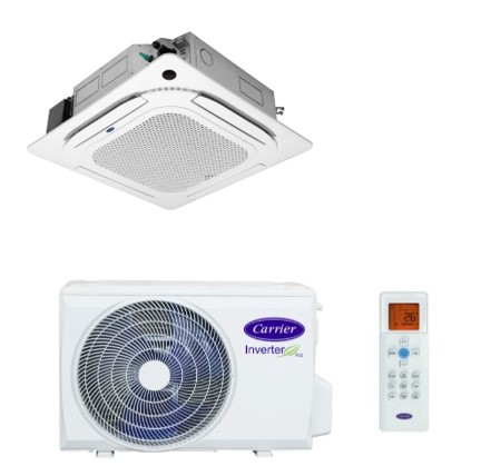 QTD036NSX 36000 Btu/h Fixed Speed Cassette unit 380v