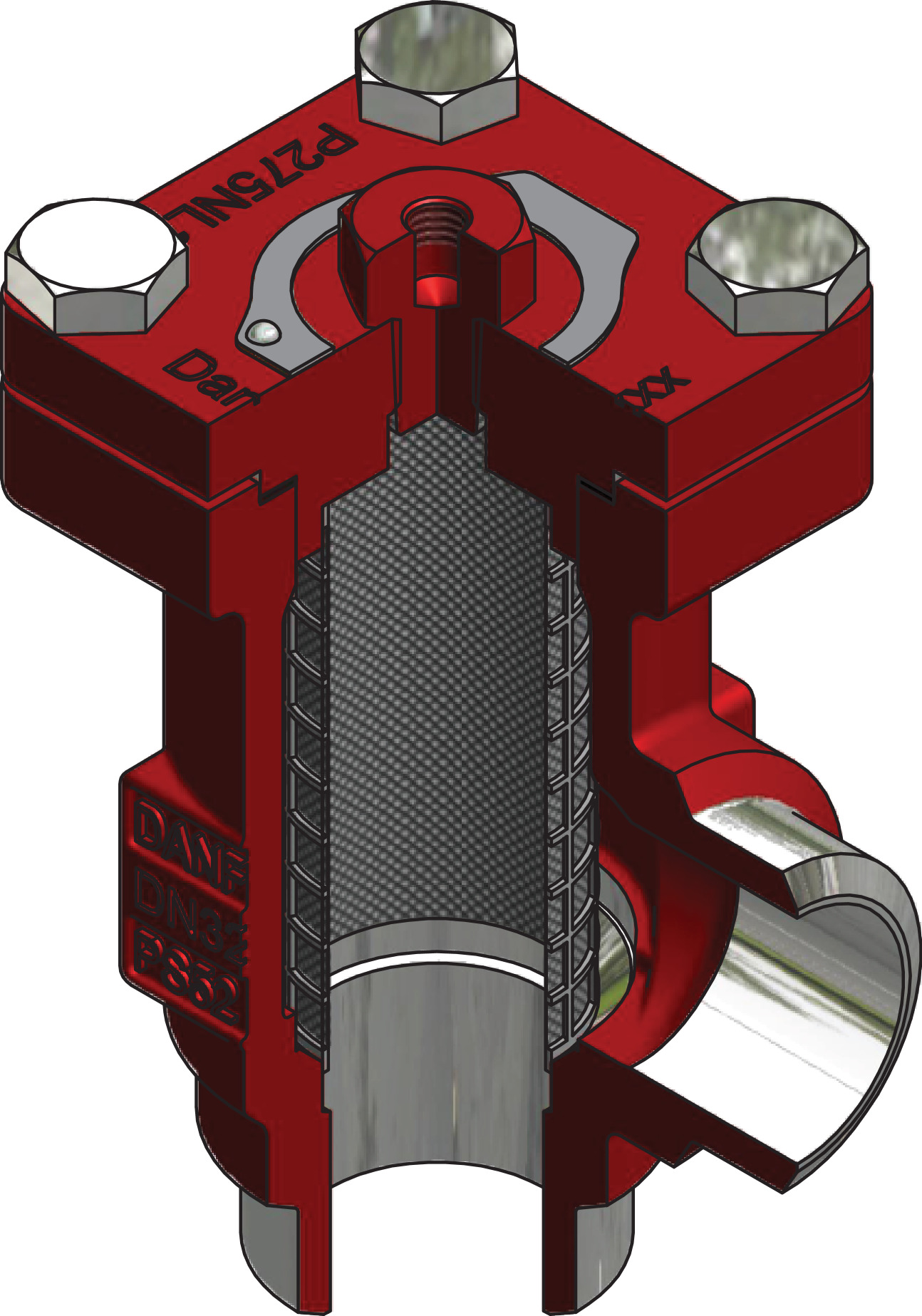 148B5342 Strainer housing, FIA 20