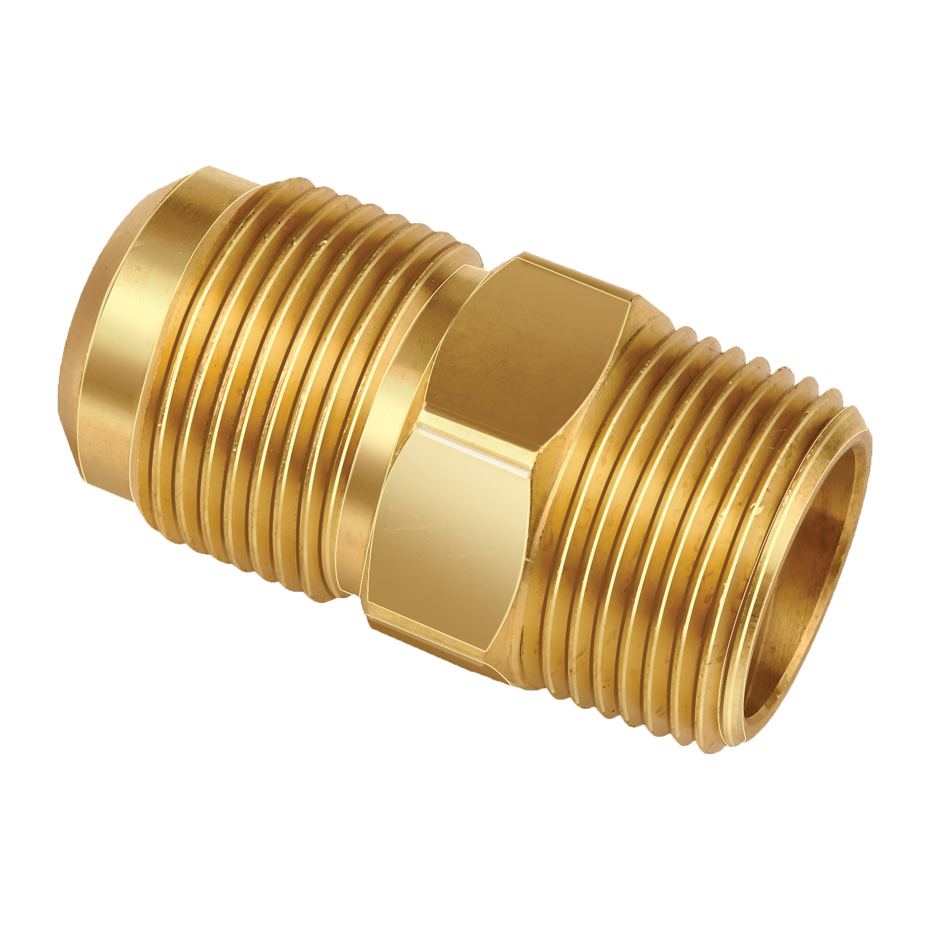 U1-6D Male Conversion Union 3/8" Flare X 1/2" Male Pipe Thread