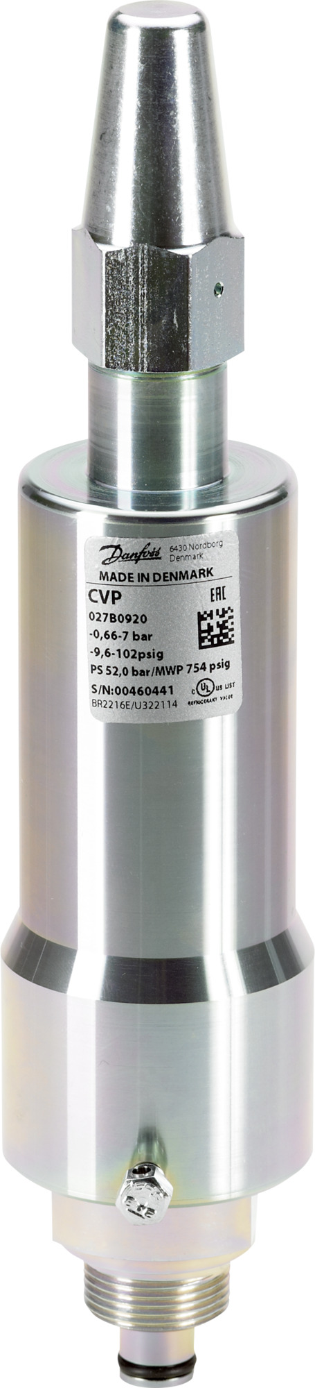 027B0920 CVP IND VALV REG
