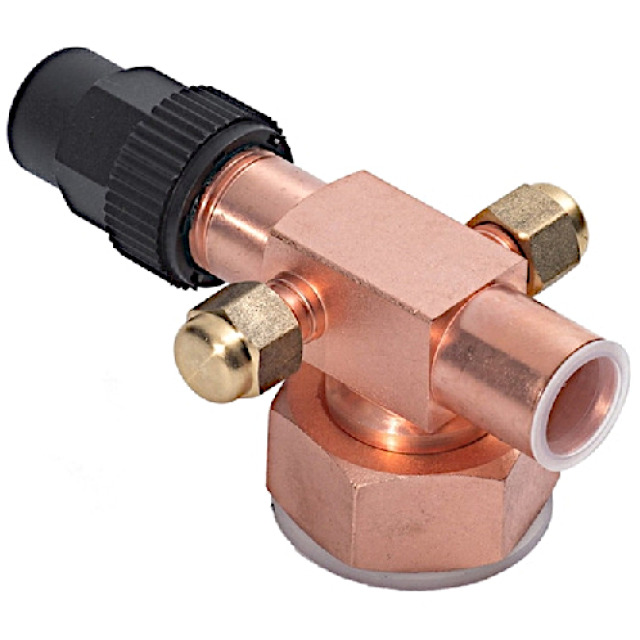 Danfoss Rotolock Valve V02 1-3/4" Rotolock - 1-1/8" ODF