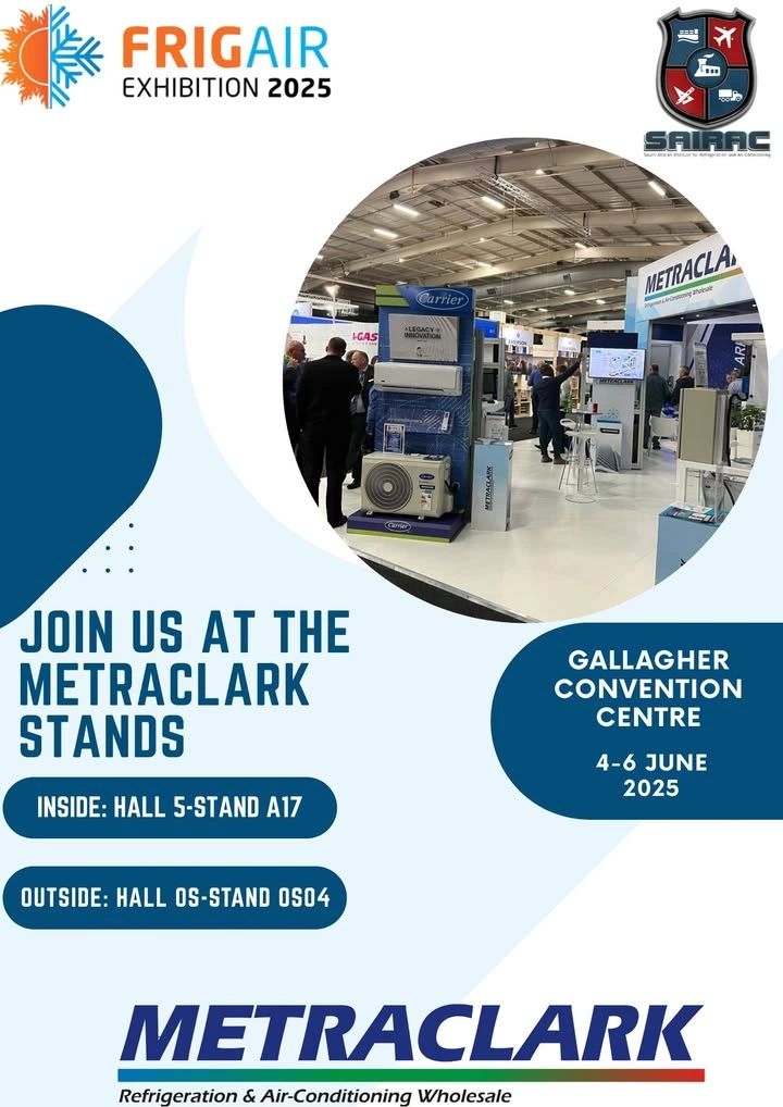 We are looking forward to seeing you all at FRIGAIR Expo 2025, come pay us a visit !