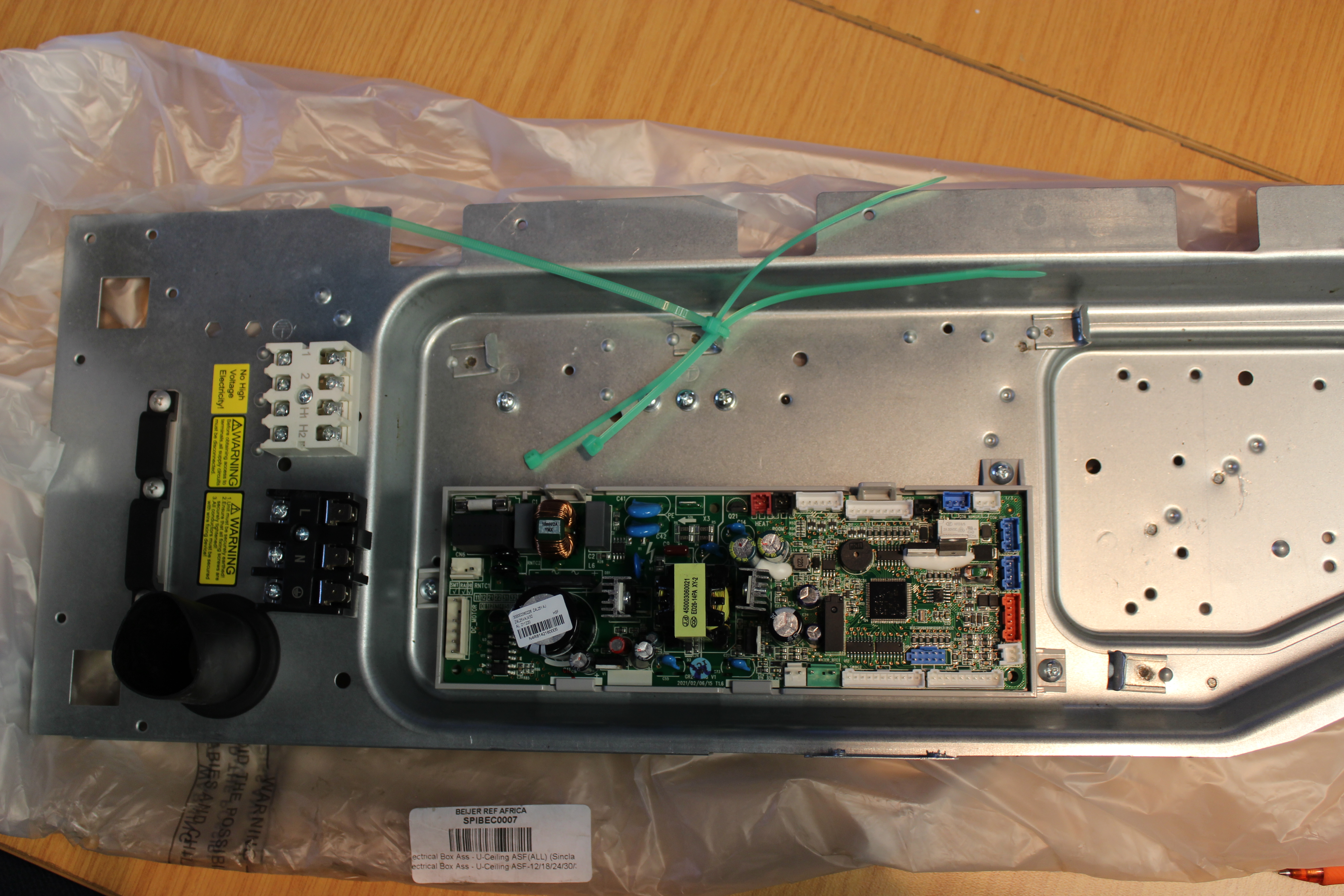 Electrical Box Assy- U-Ceiling ASF-12/18/24/30/36BI