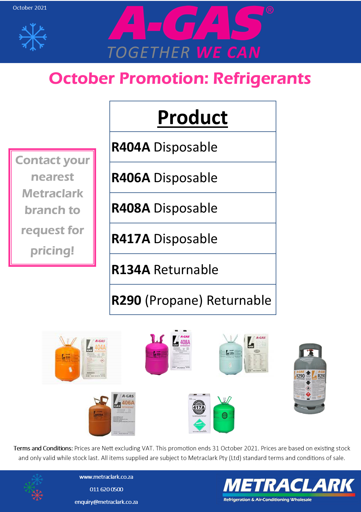A-Gas Refrigerants A-Gas Refrigerants