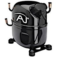 AJ4492N-FZ Medium Temp Comp on R134a 3/4Hp 1Ph+VLV