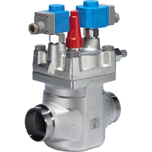027H6041 2-Step Solenoid Valve, ICLX 65, 65.0 mm, Butt weld