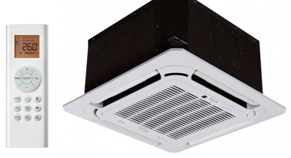 42QTD012D8SX 12000Btu/h R32 Cassette Inverter Indoor