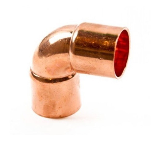 3 5/8" Short Raduis 90deg Copper Elbow