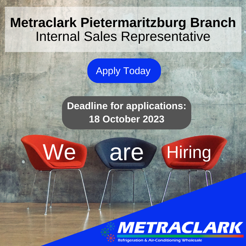 Metraclark Pietermaritzburg is Hiring!