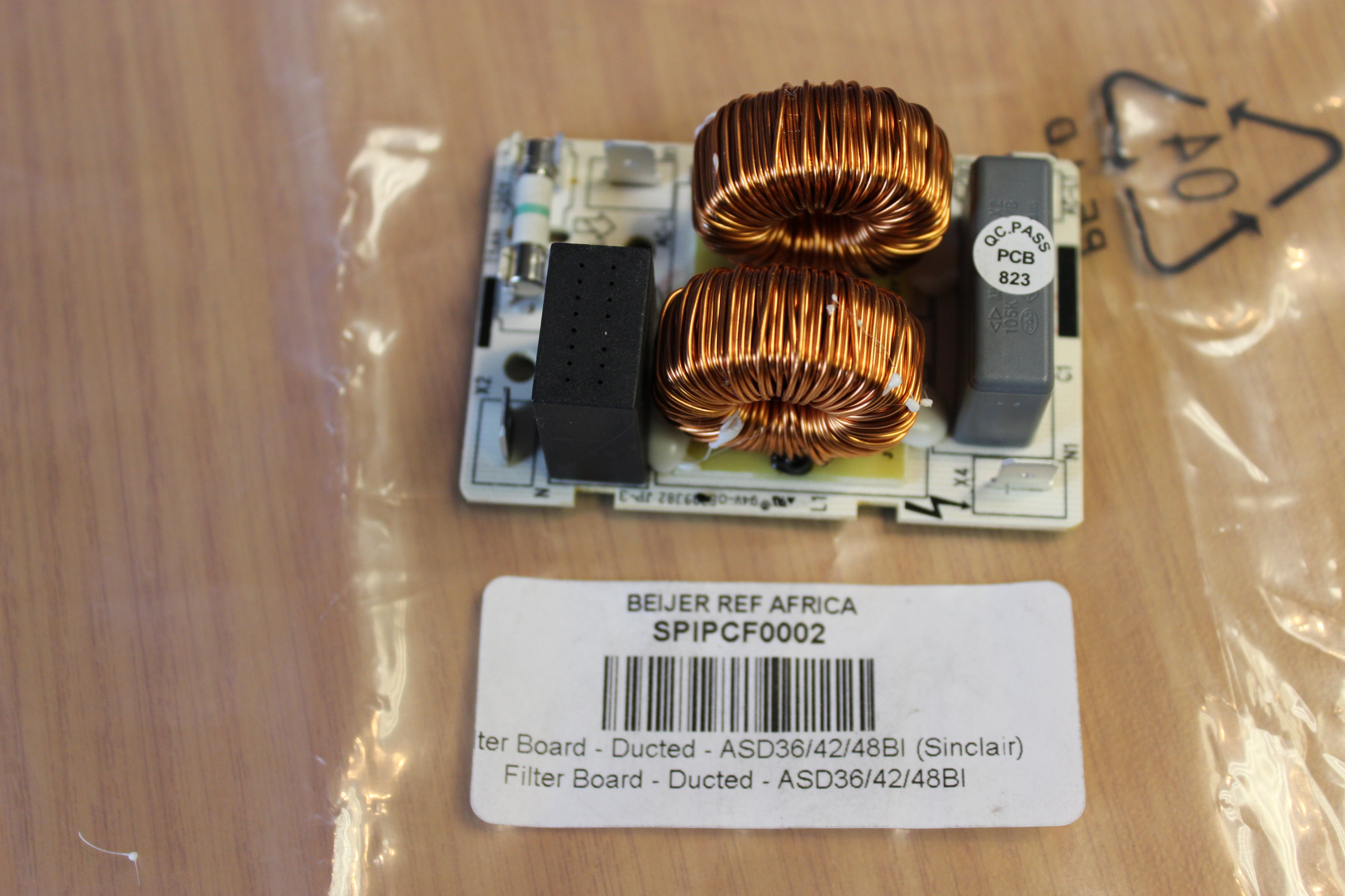 Filter Board- Ducted - ASD36/42/48BI