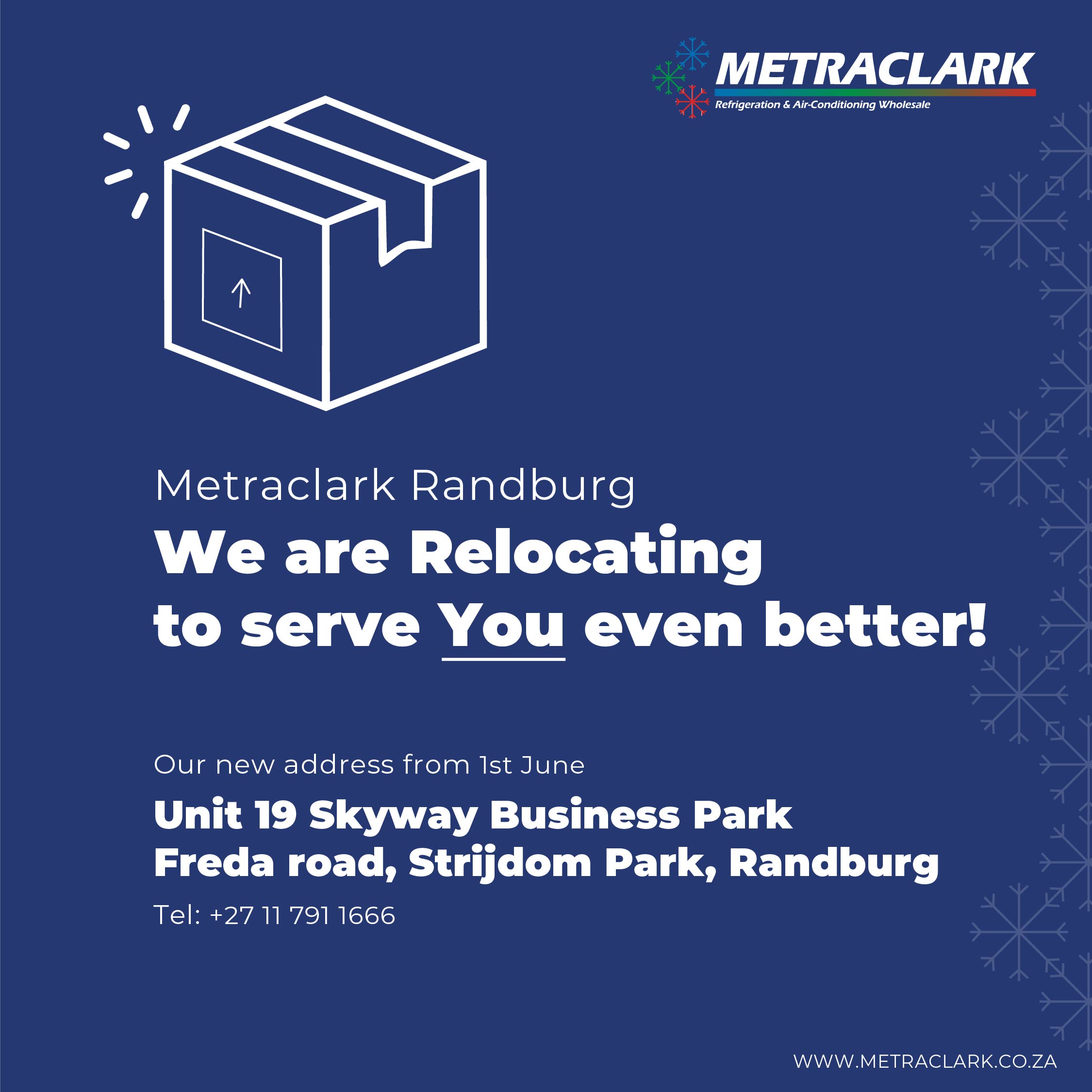 Metraclark Randburg is Moving!!