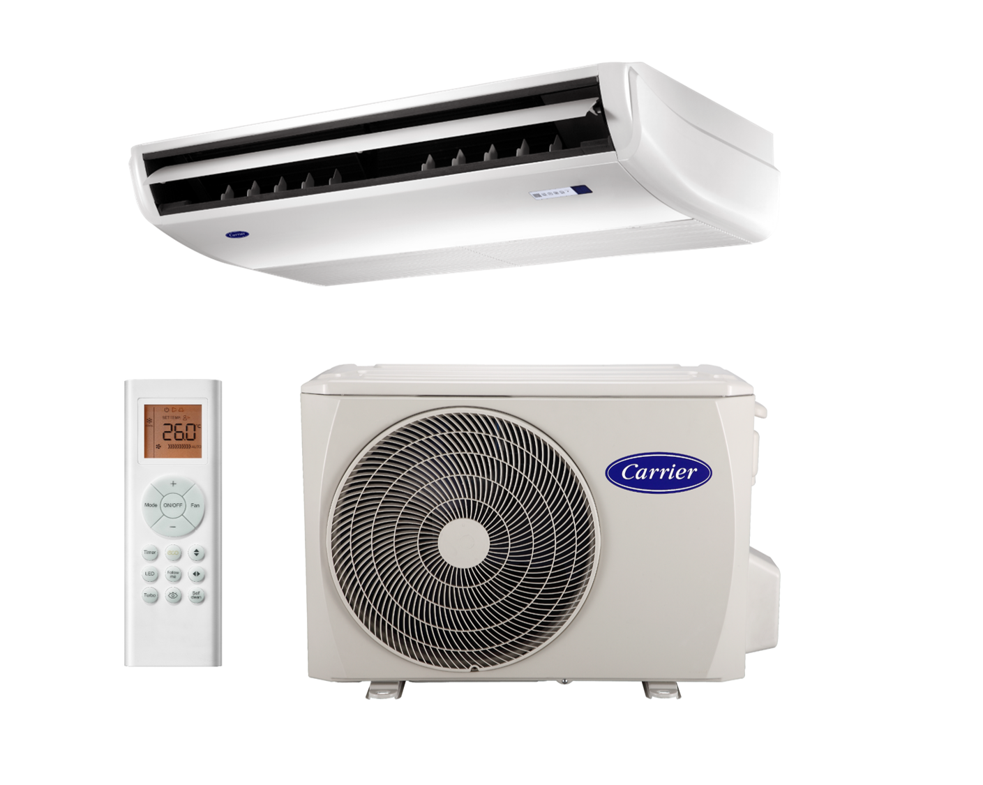 QZL036D8S 36000 Btu/h R32 Under Ceiling Inverter Unit 220v