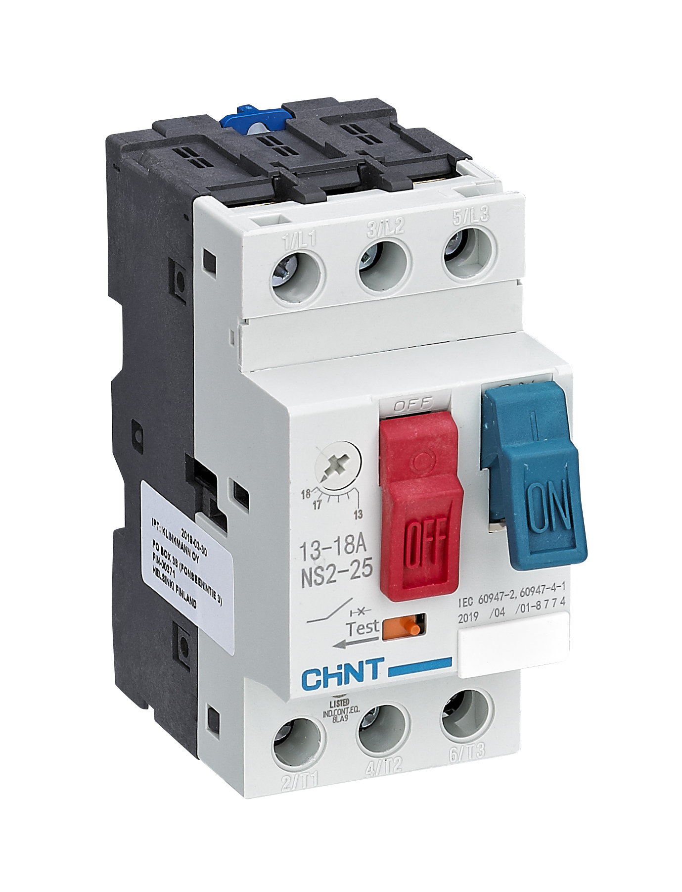 Manual Motor Starter 0.63-1.0 Amp