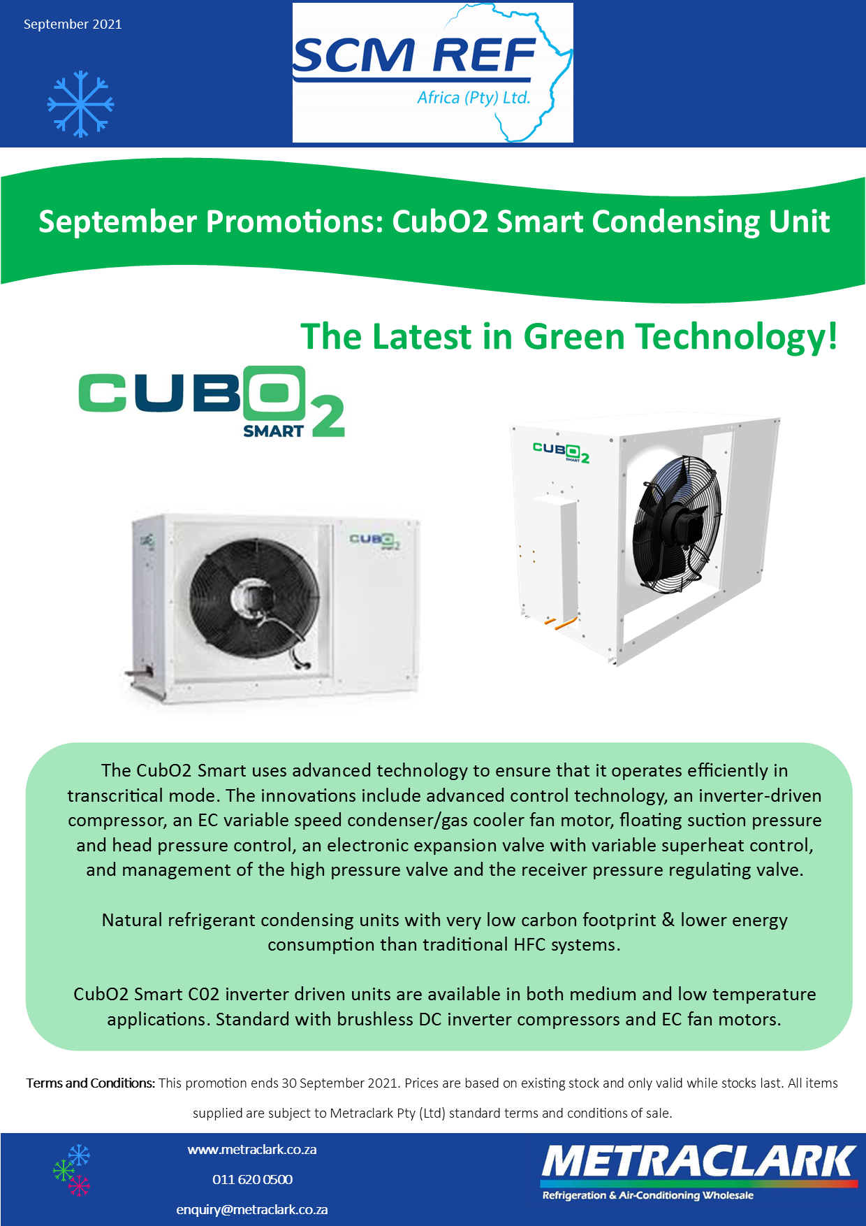 SCM Ref Africa CubO2 Smart Condensing Units SCM Ref Africa CubO2 Smart Condensing Units