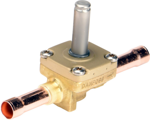 Solenoid Valve 5/8" Solder Without Coil EVR15