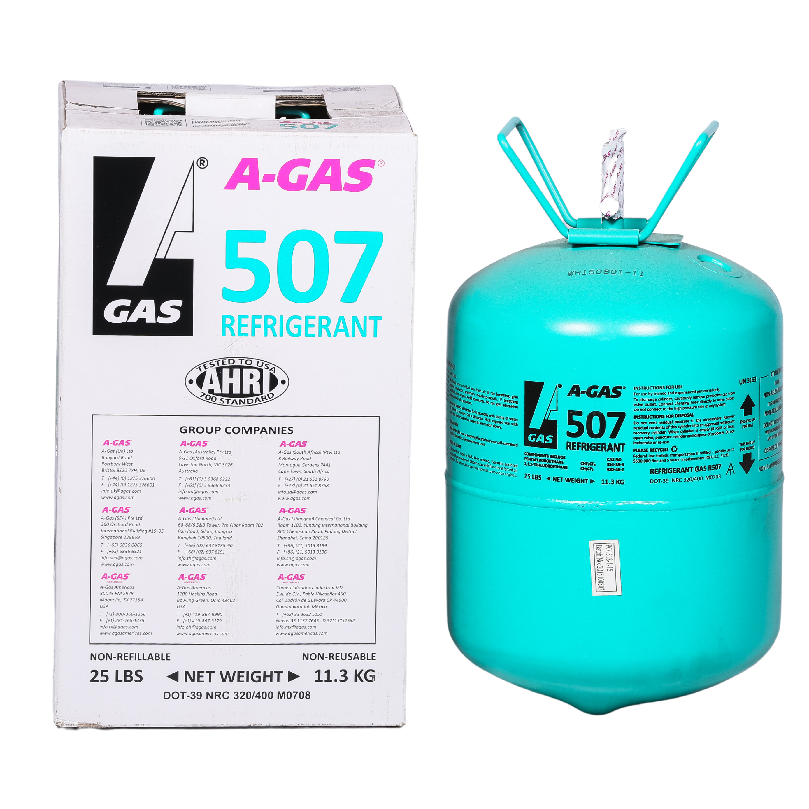 R507A-Disposable 11.3kg