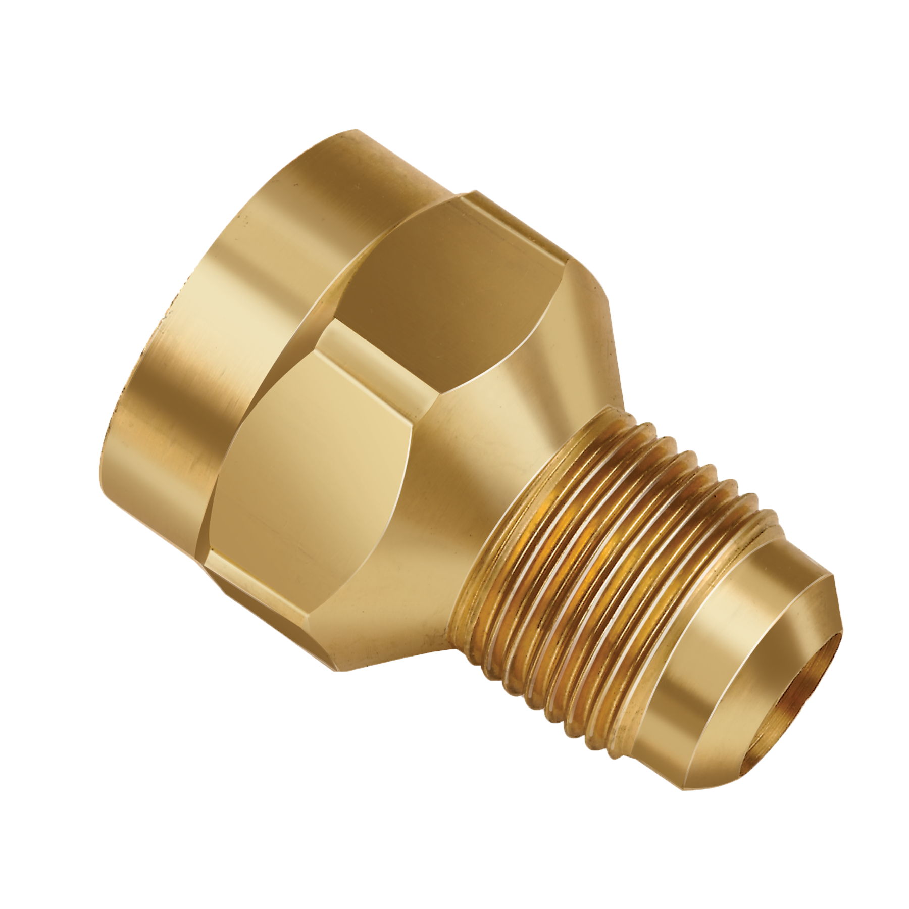 U3-4B Female Conversion Union 1/4" Male Flare x 1/4"Female Pipe Thread