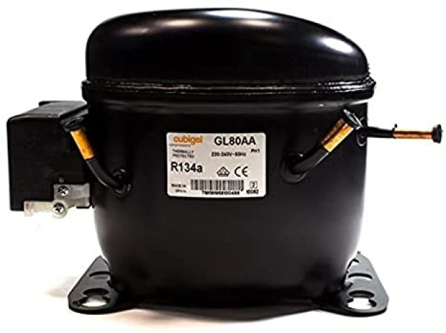 GLY80RA 1/5HP R134a Medium Temperature Commercial Compressor