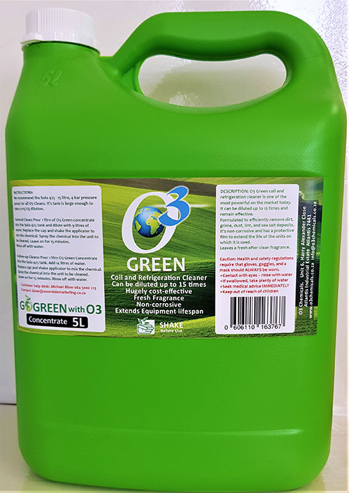 5 Lt O3 "Waterless" Coil Cleaner