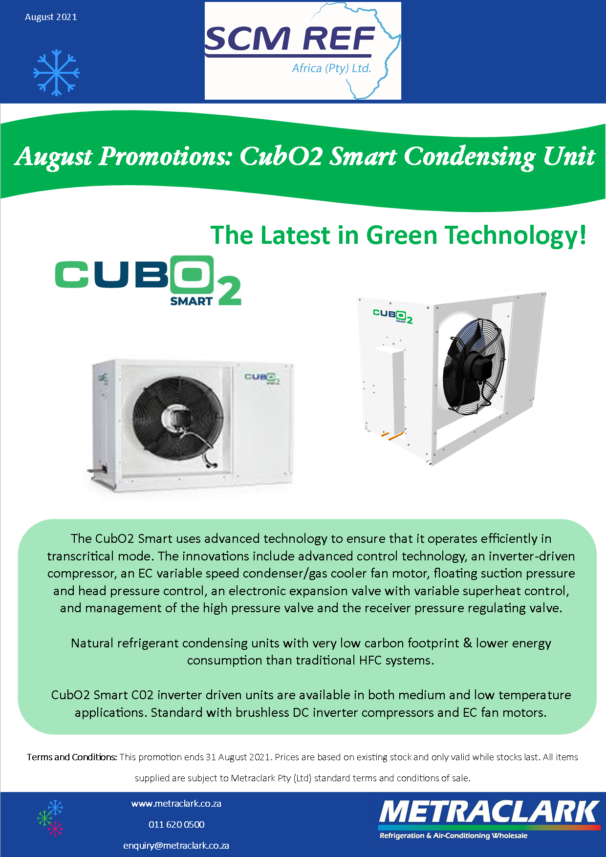 SCM Ref Africa CubO2 Smart Condensing Units SCM Ref Africa CubO2 Smart Condensing Units