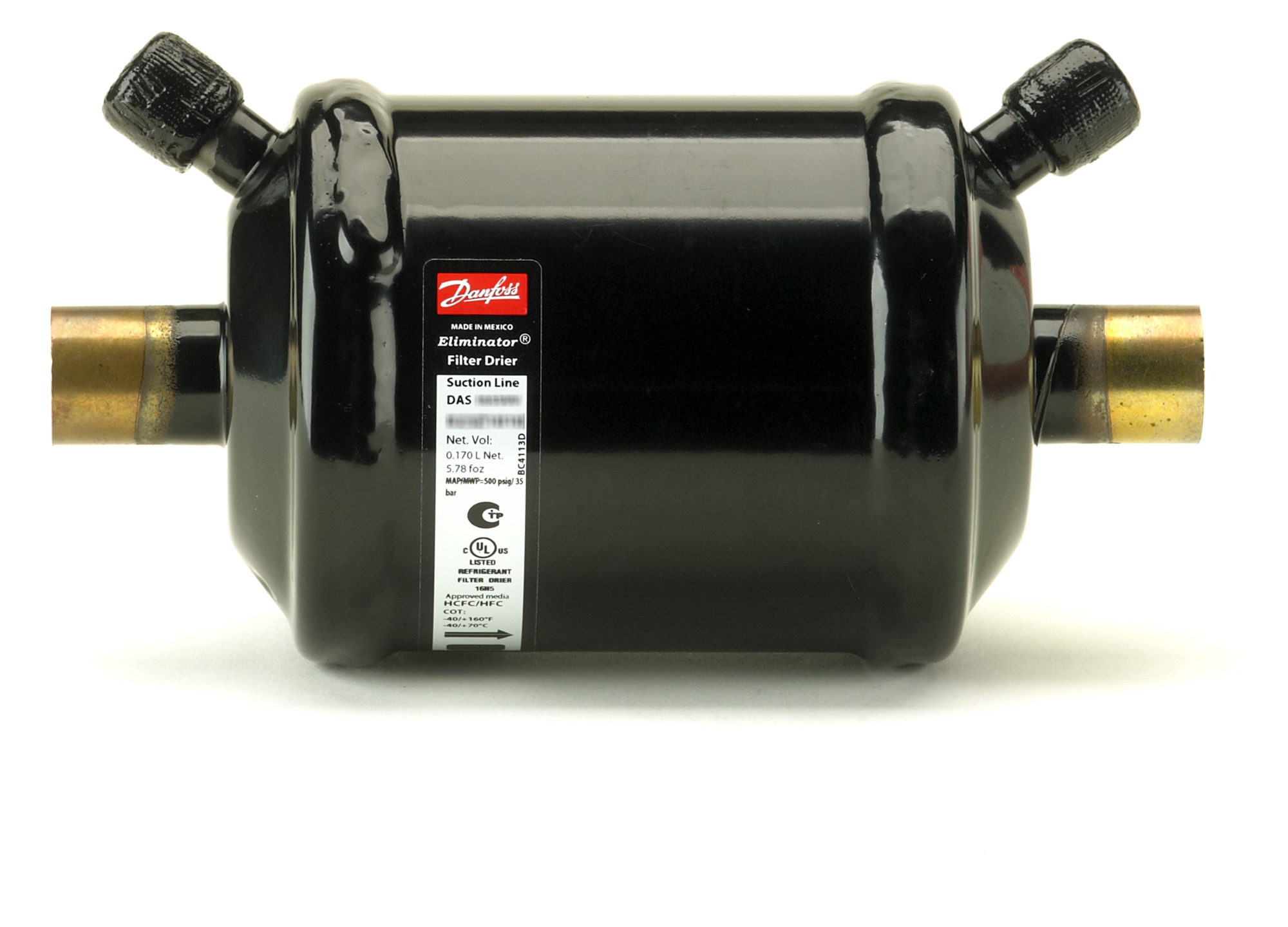 Drier 7/8" Solder DAS 167S-VV Burnout