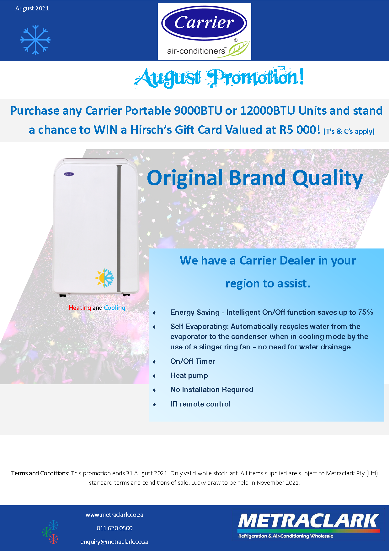Carrier Portable Units Carrier Portable Units