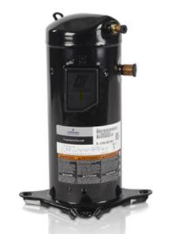 ZP32K3E-TFD-593 AC Compressor Scroll R410A 380V with Stub Tubes