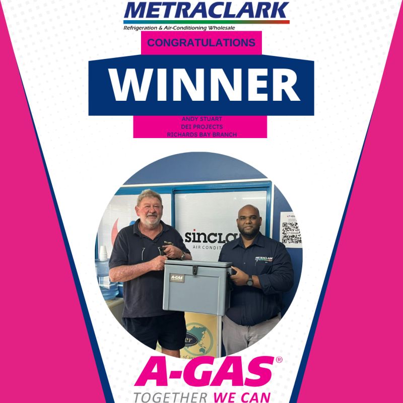 Congratulations to Andy Stuart from DEI Projects, he won at our Richards Bay Branch!