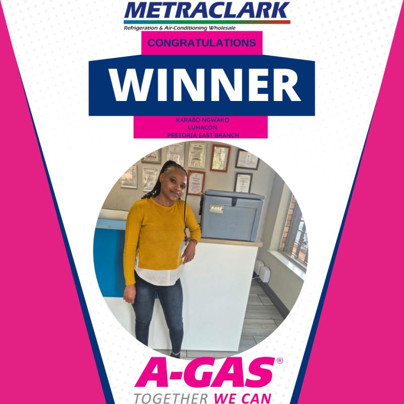 We have another winner! A huge congratulations to Karabo Ngwako from LUMACON! 