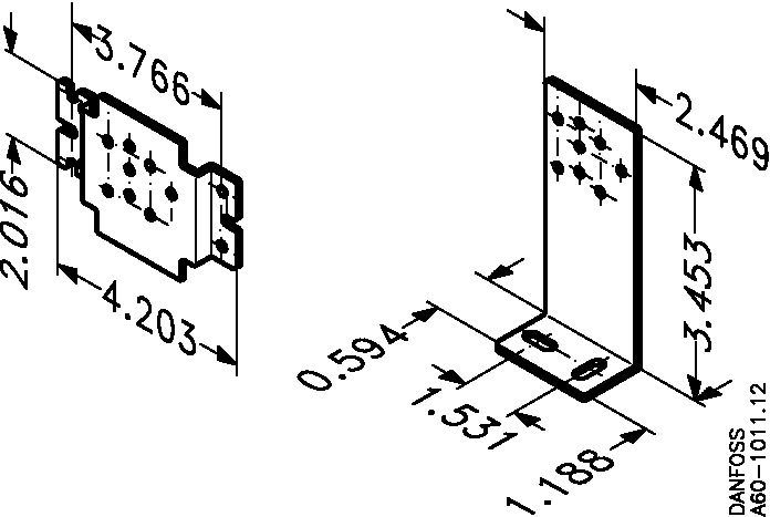 Switches Accessories, Wall Bracket Angle