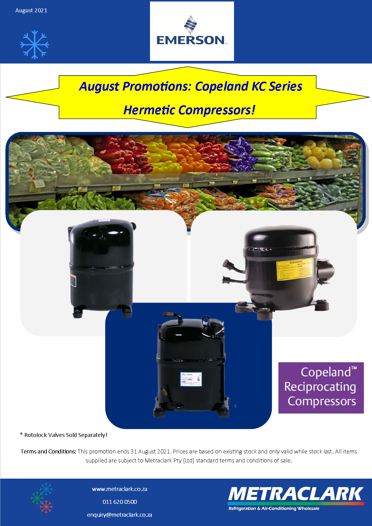 Copeland™ Reciprocating Compressors Copeland™ Reciprocating Compressors