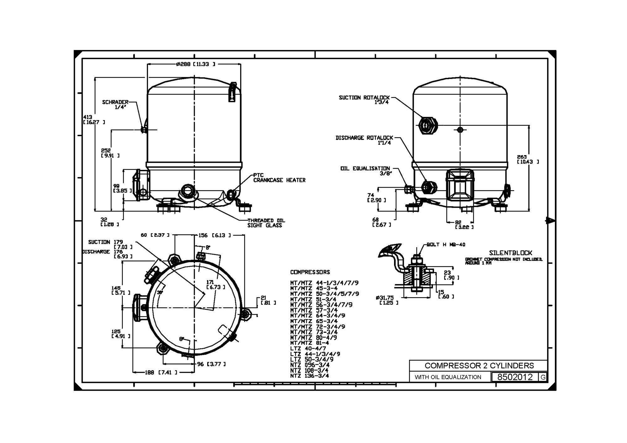 NTZ136A4LR1B DANFOSS 120F0236